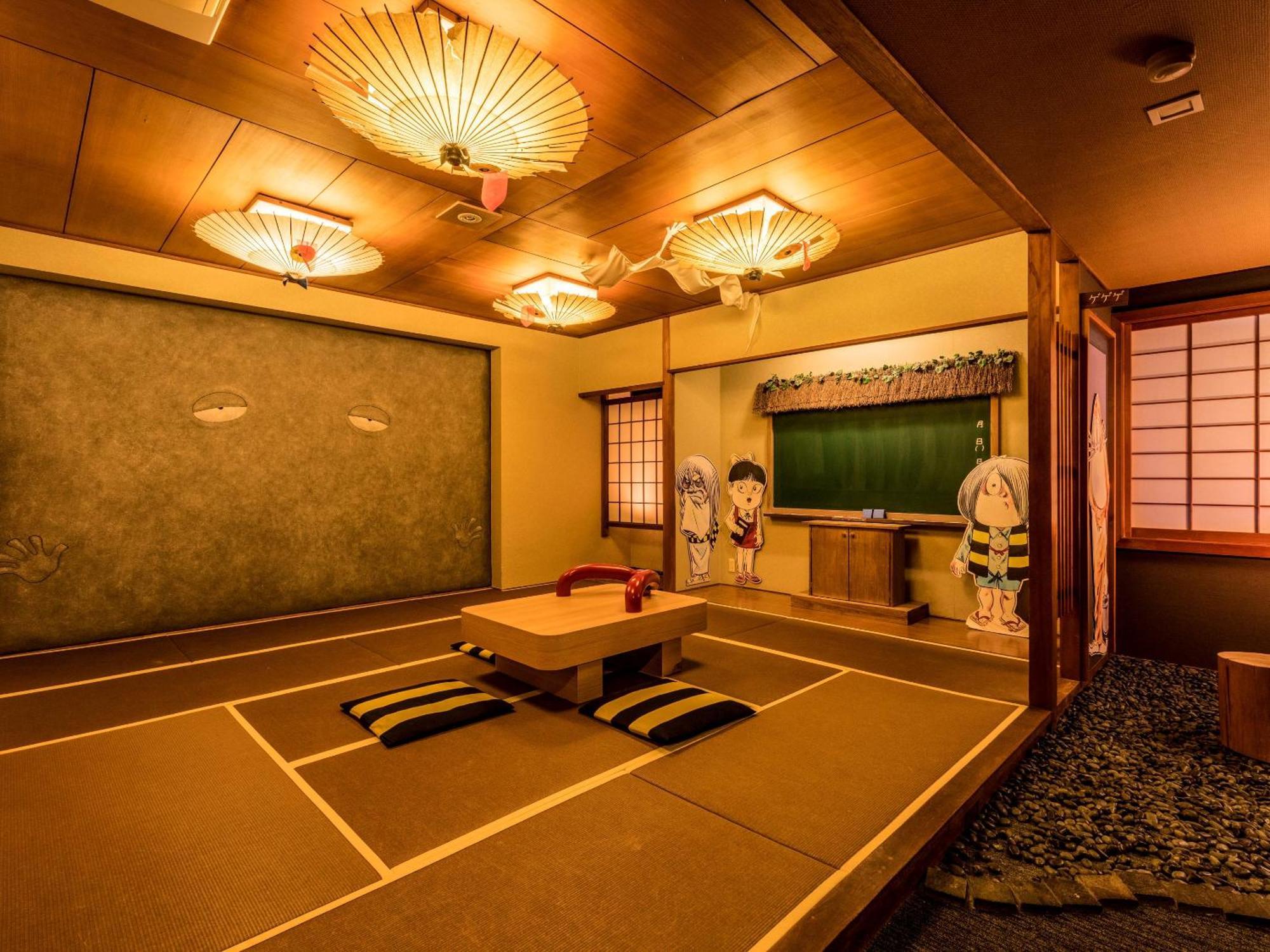 Отель Ooedo Onsen Monogatari Kaike Йонаго Экстерьер фото