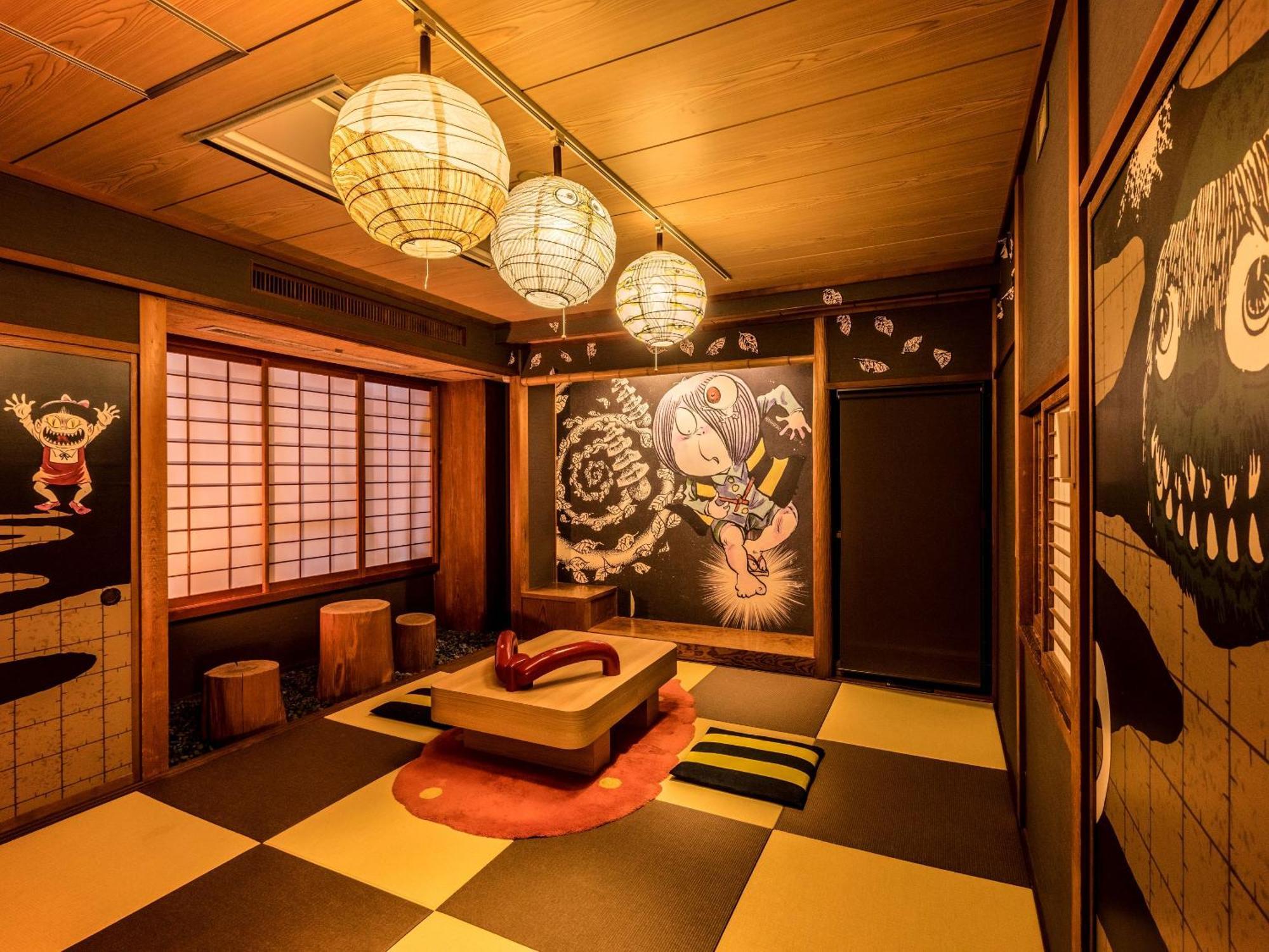 Отель Ooedo Onsen Monogatari Kaike Йонаго Экстерьер фото