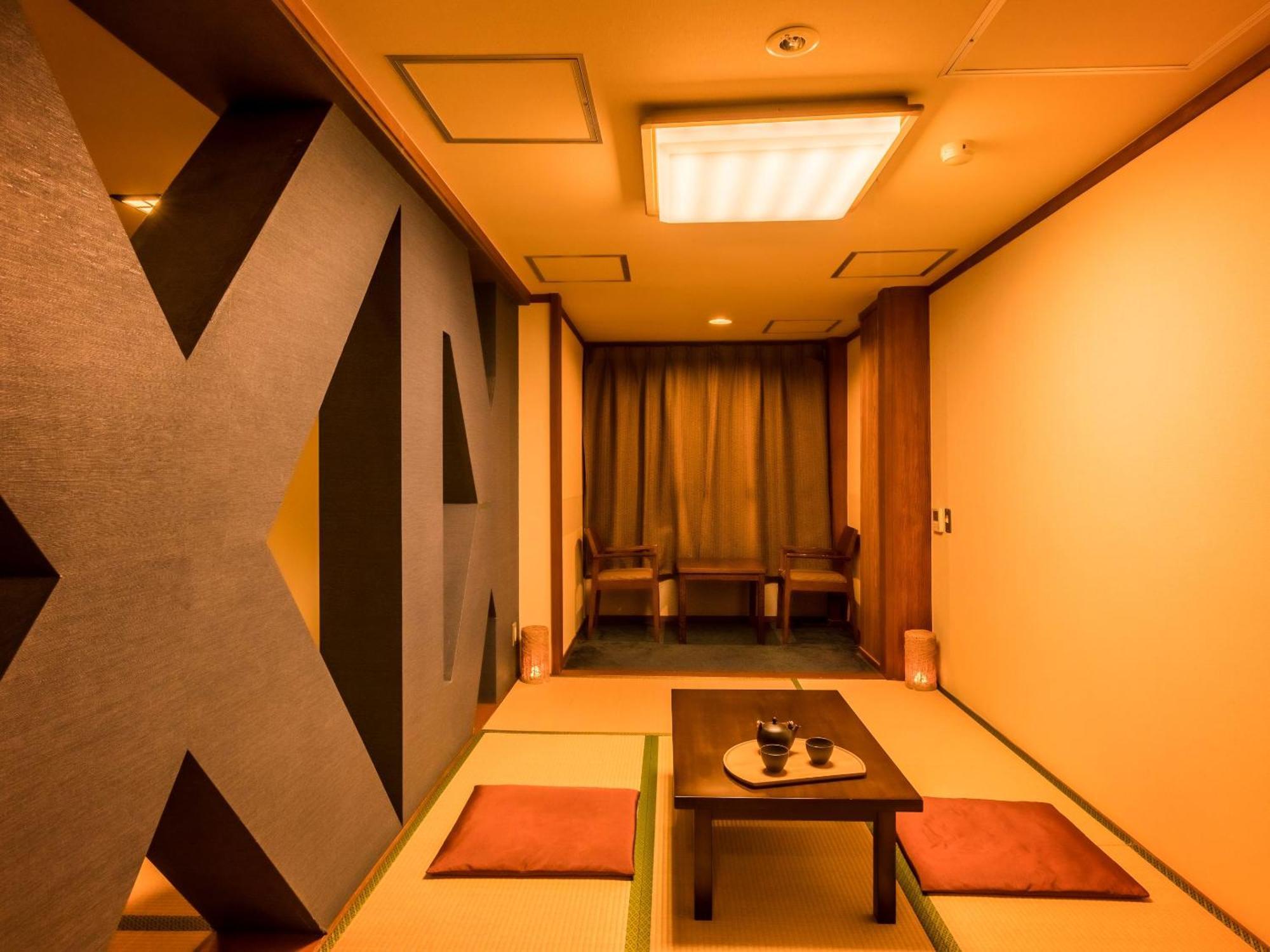 Отель Ooedo Onsen Monogatari Kaike Йонаго Номер фото